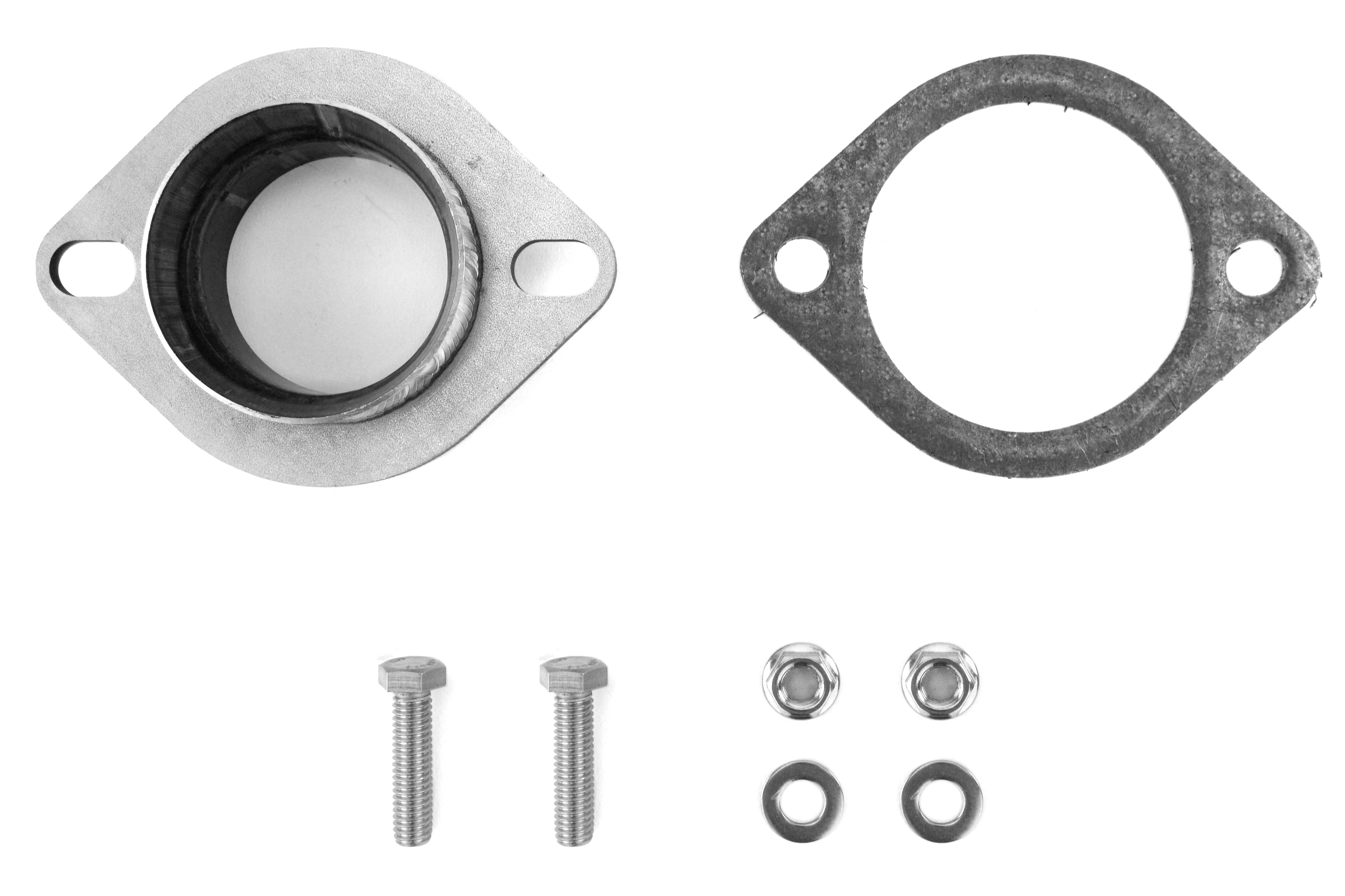 Mishimoto 3in Downpipe to Stock Cat-Back Adapter - Subaru Turbo Models (inc. 2015-2021 WRX / STI / 2004-2013 Forester)